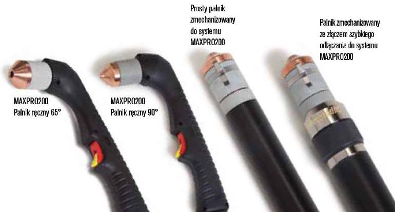 przecinarka plazmowa MaxPro200 - palniki
